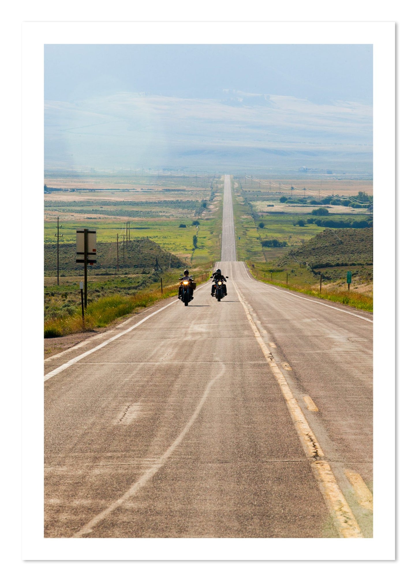 Fine art print of The Long Road by Dylan Ozanich, unframed