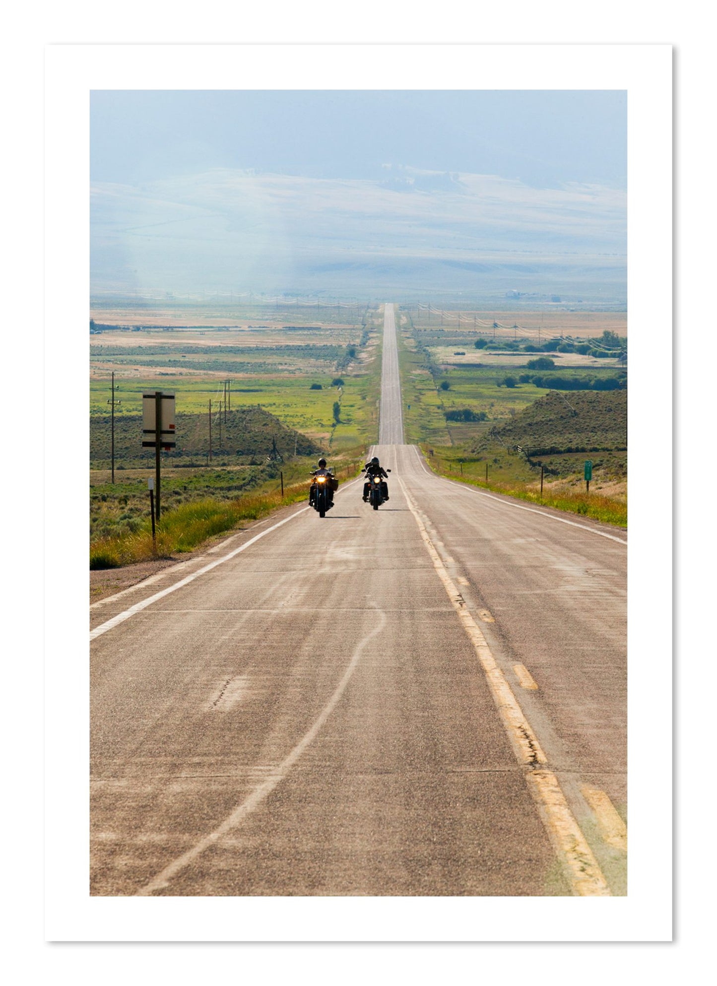 Fine art print of The Long Road by Dylan Ozanich, unframed