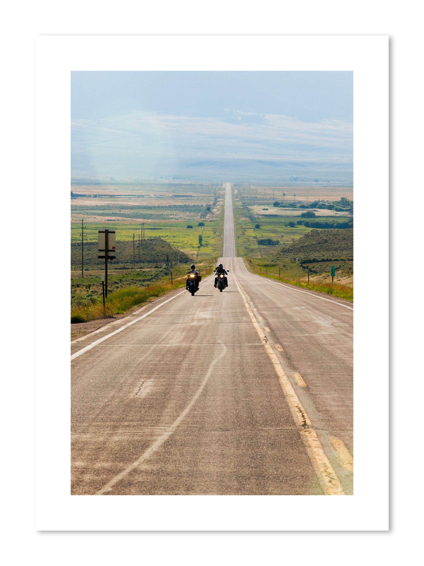 Fine art print of The Long Road by Dylan Ozanich, unframed