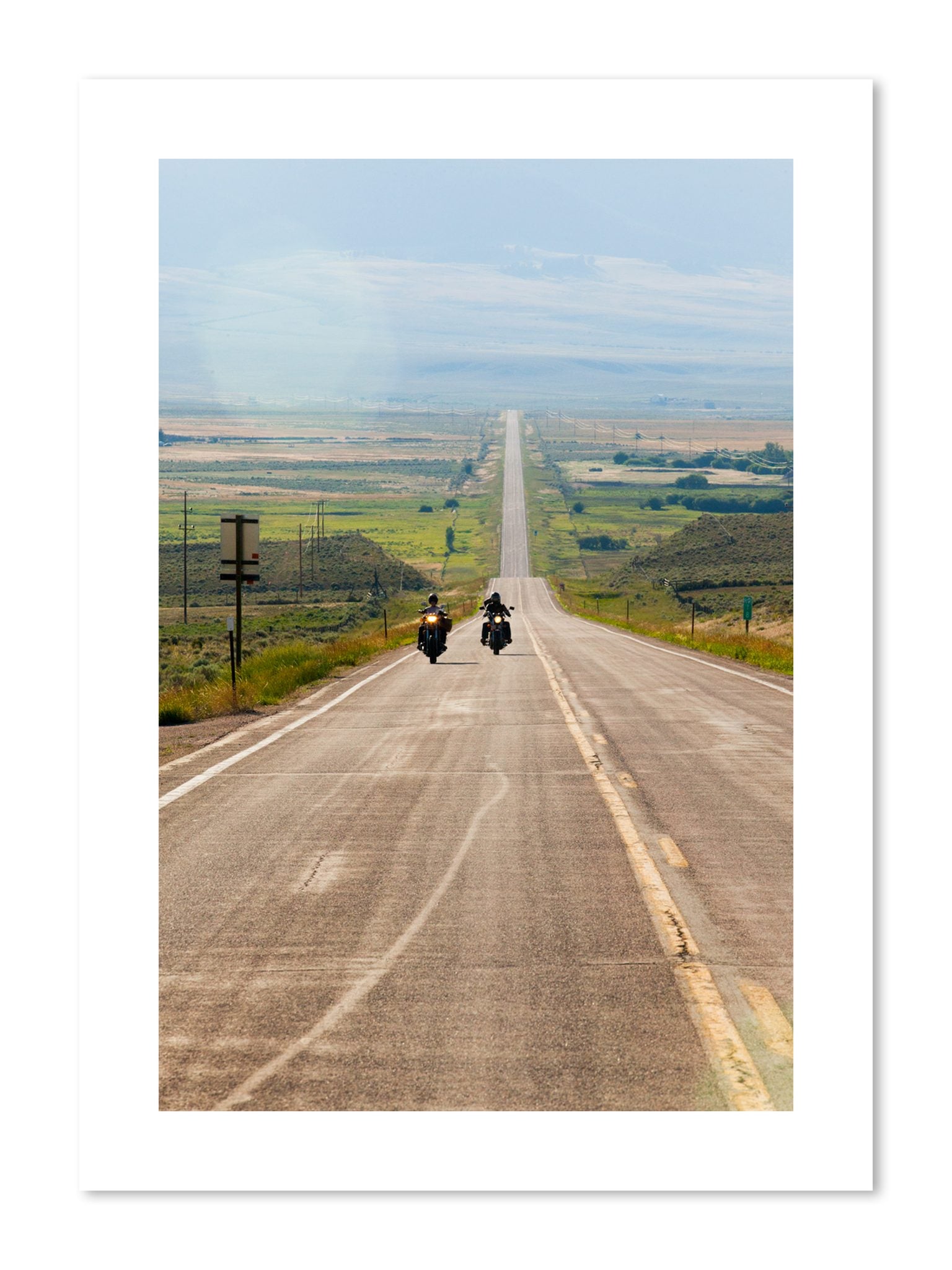 Fine art print of The Long Road by Dylan Ozanich, unframed