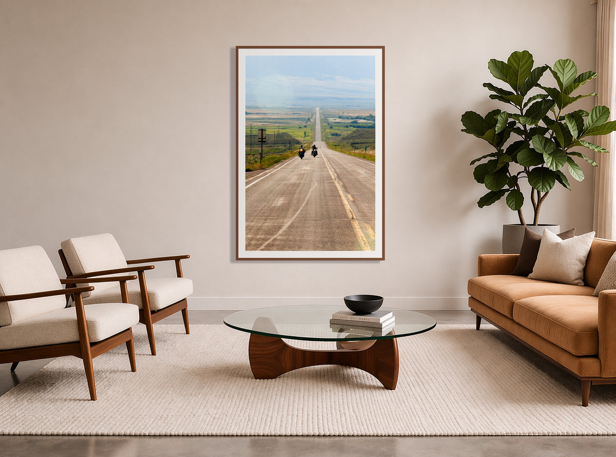 The Long Road in a room