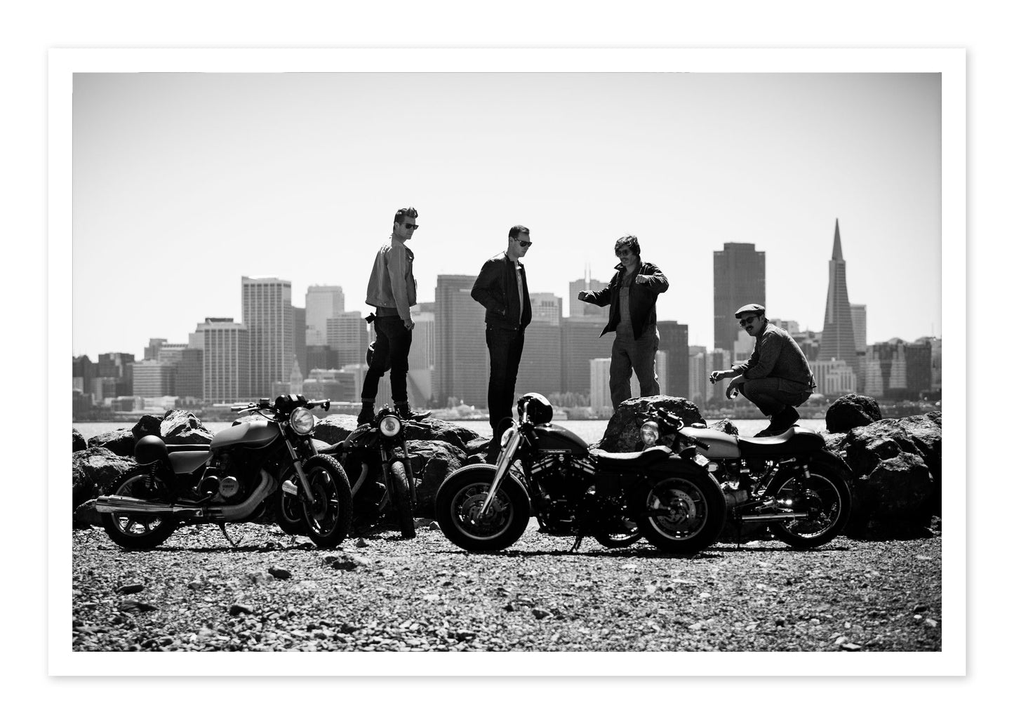 Fine art print of The Love For Riding by Dylan Ozanich, unframed