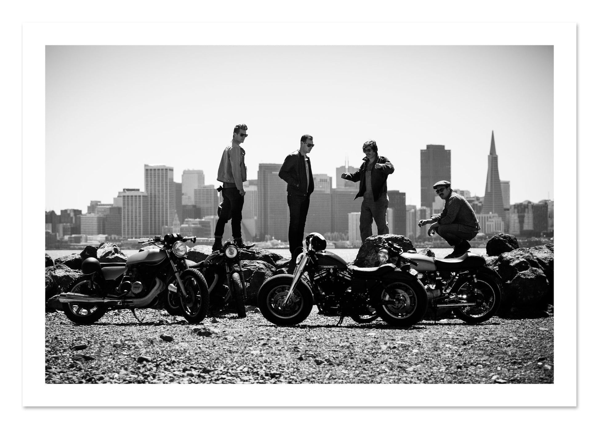 Fine art print of The Love For Riding by Dylan Ozanich, unframed