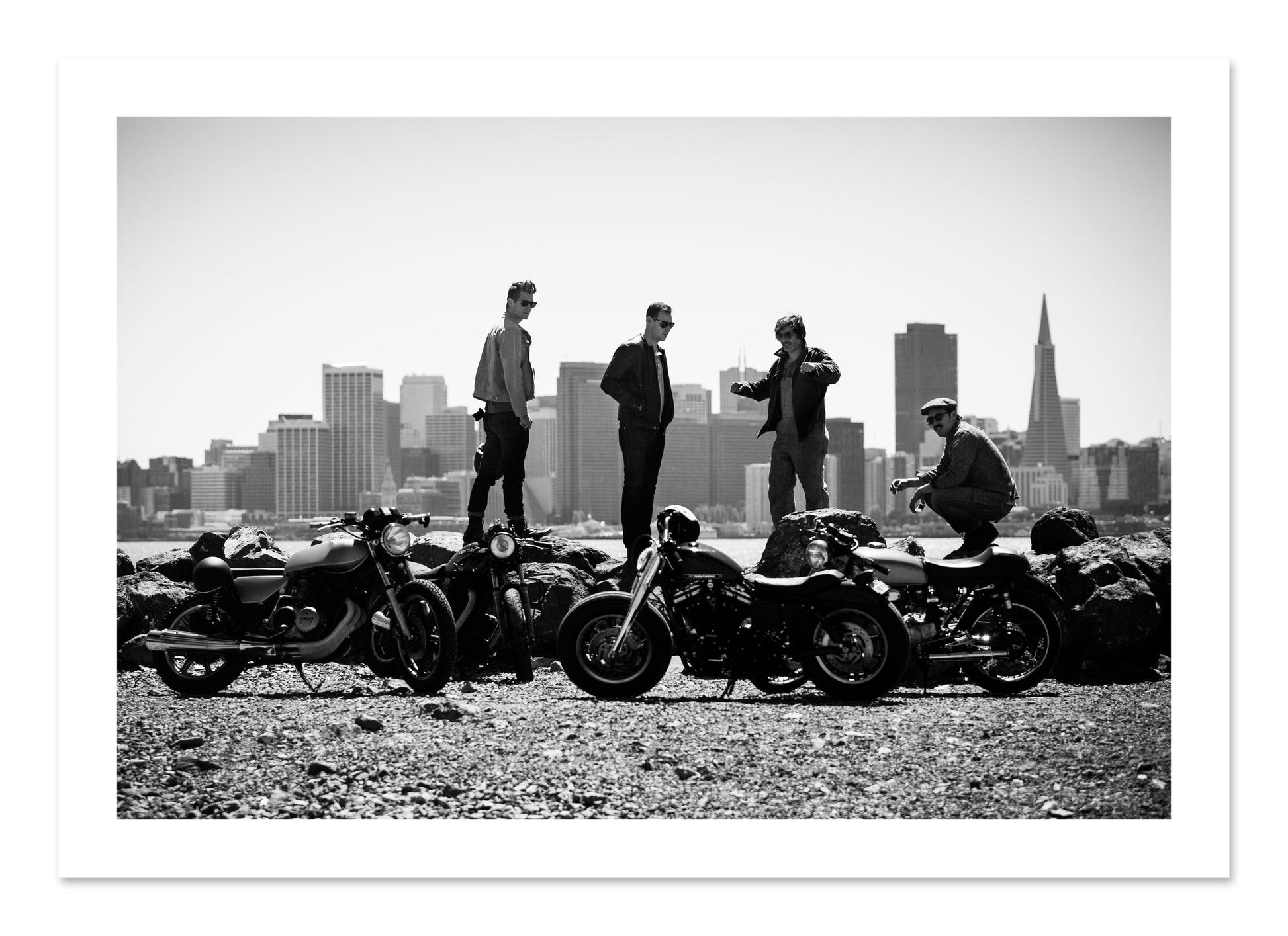 Fine art print of The Love For Riding by Dylan Ozanich, unframed