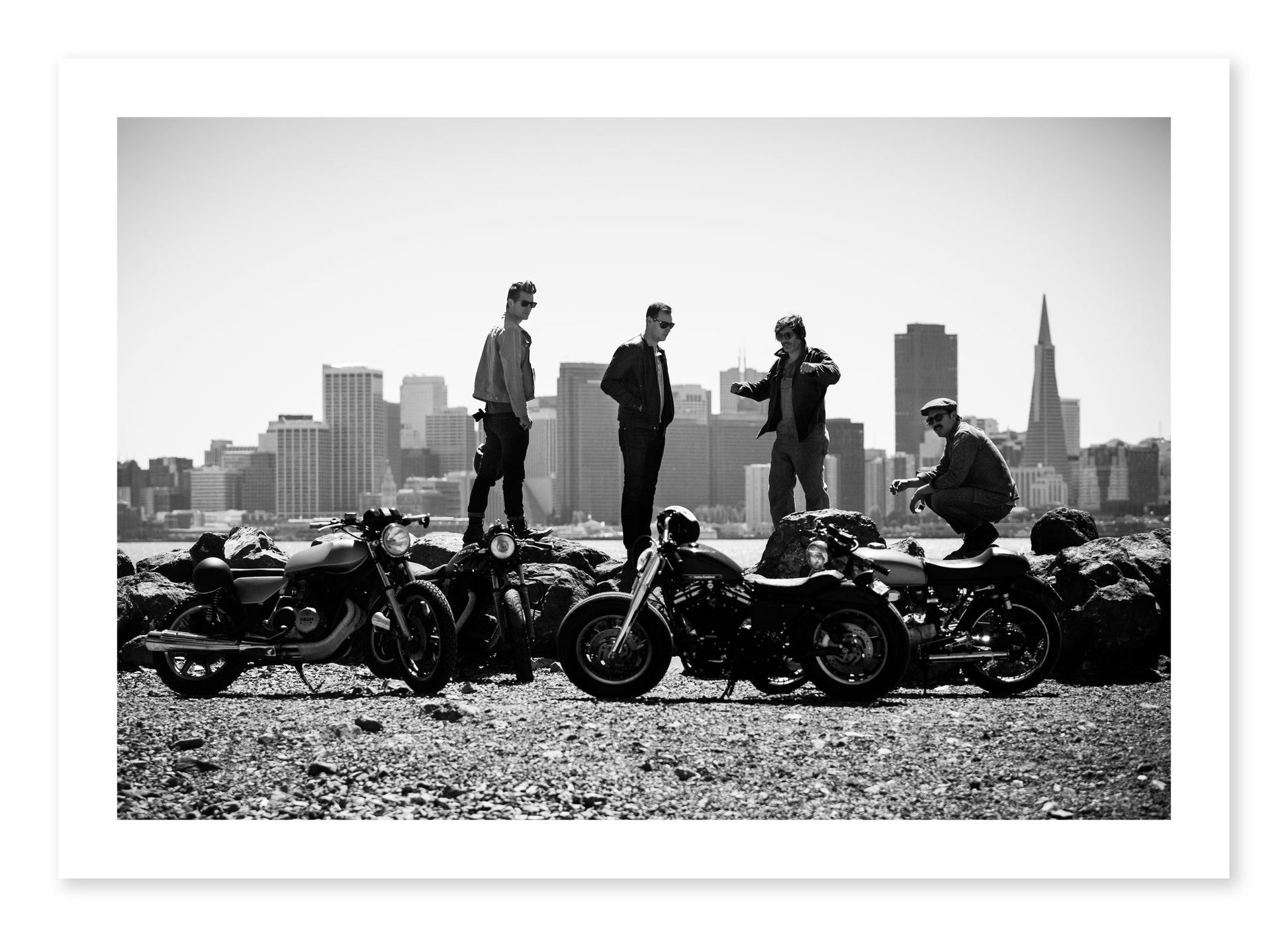 Fine art print of The Love For Riding by Dylan Ozanich, unframed