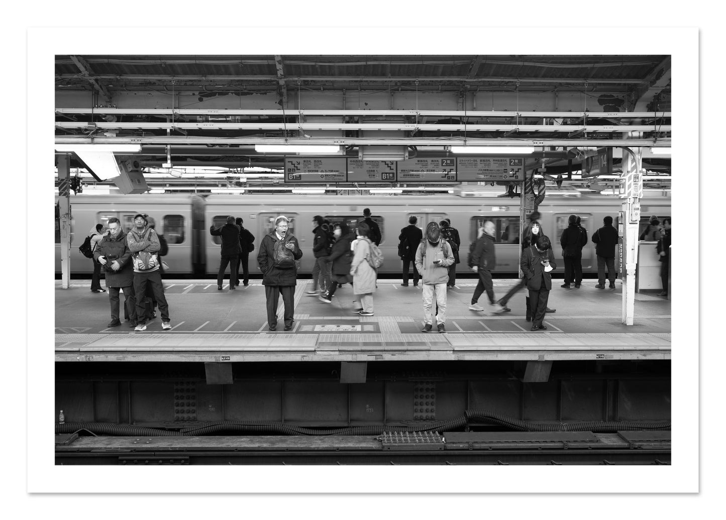 Fine art print of Tokyo Subway by Dylan Ozanich, unframed