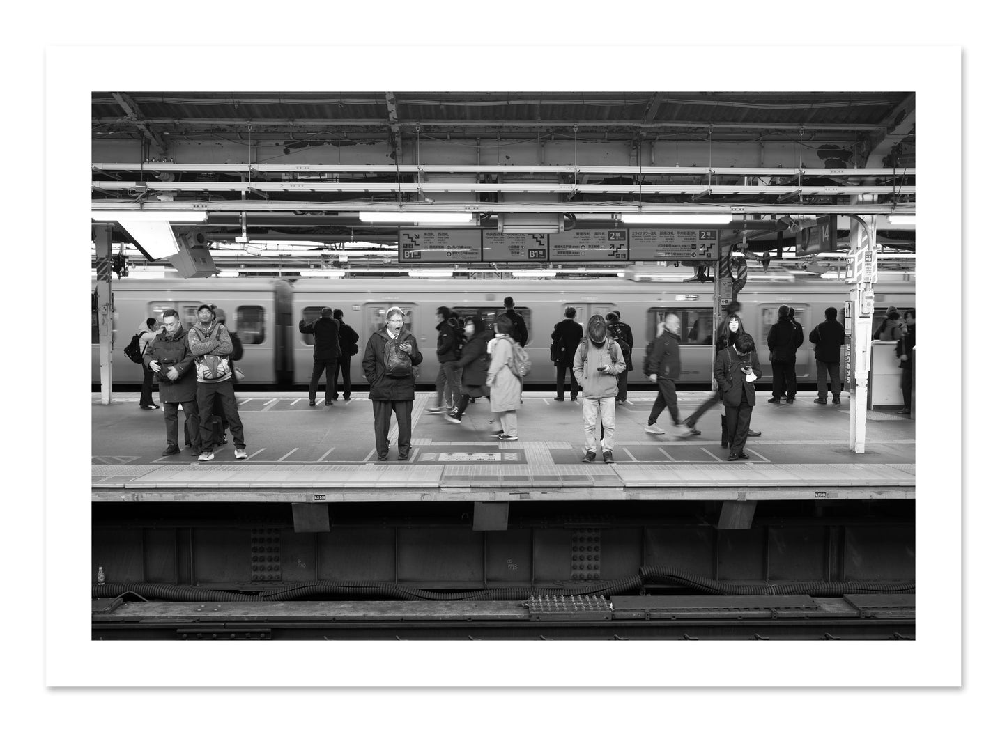 Fine art print of Tokyo Subway by Dylan Ozanich, unframed