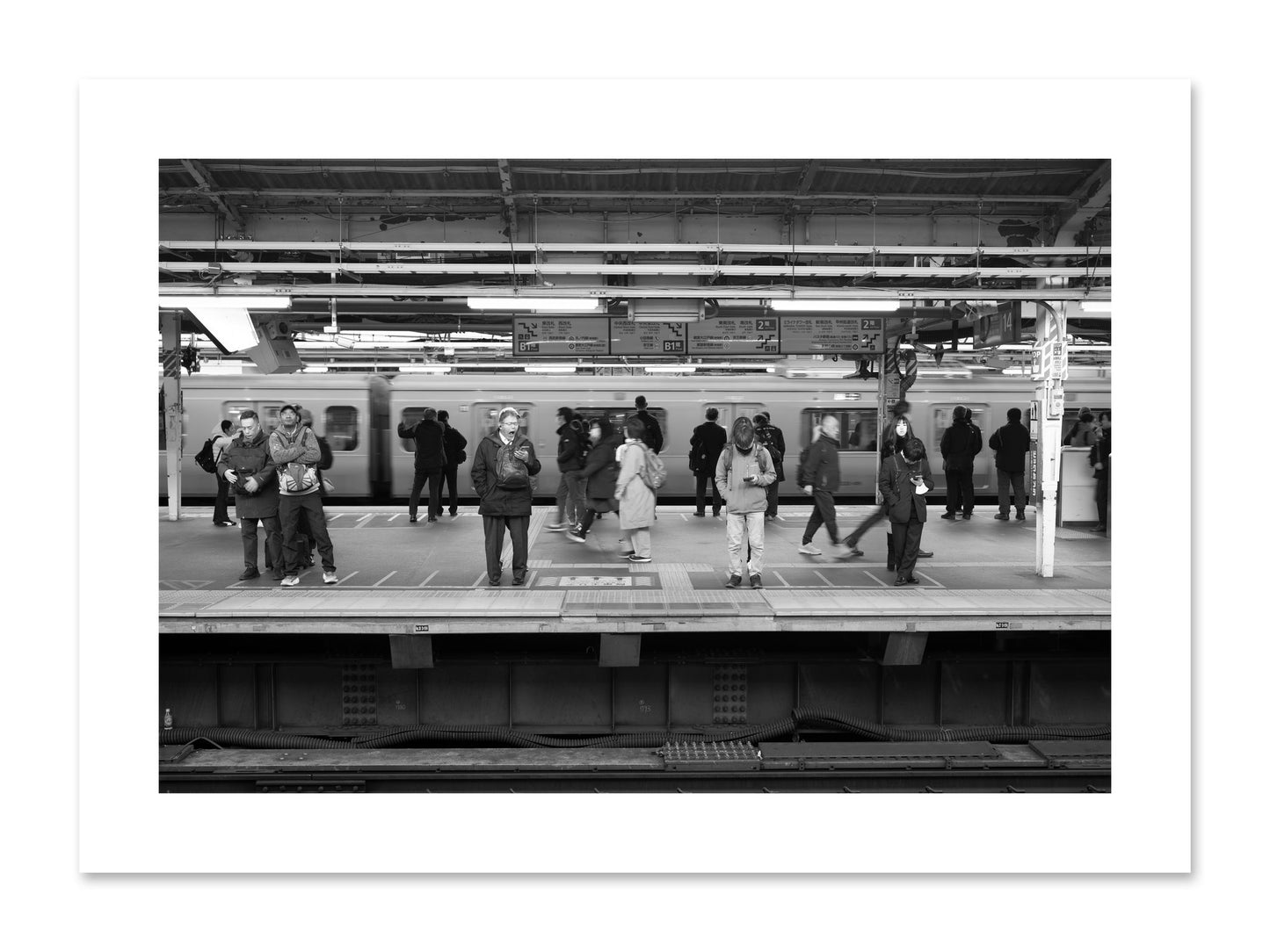 Fine art print of Tokyo Subway by Dylan Ozanich, unframed