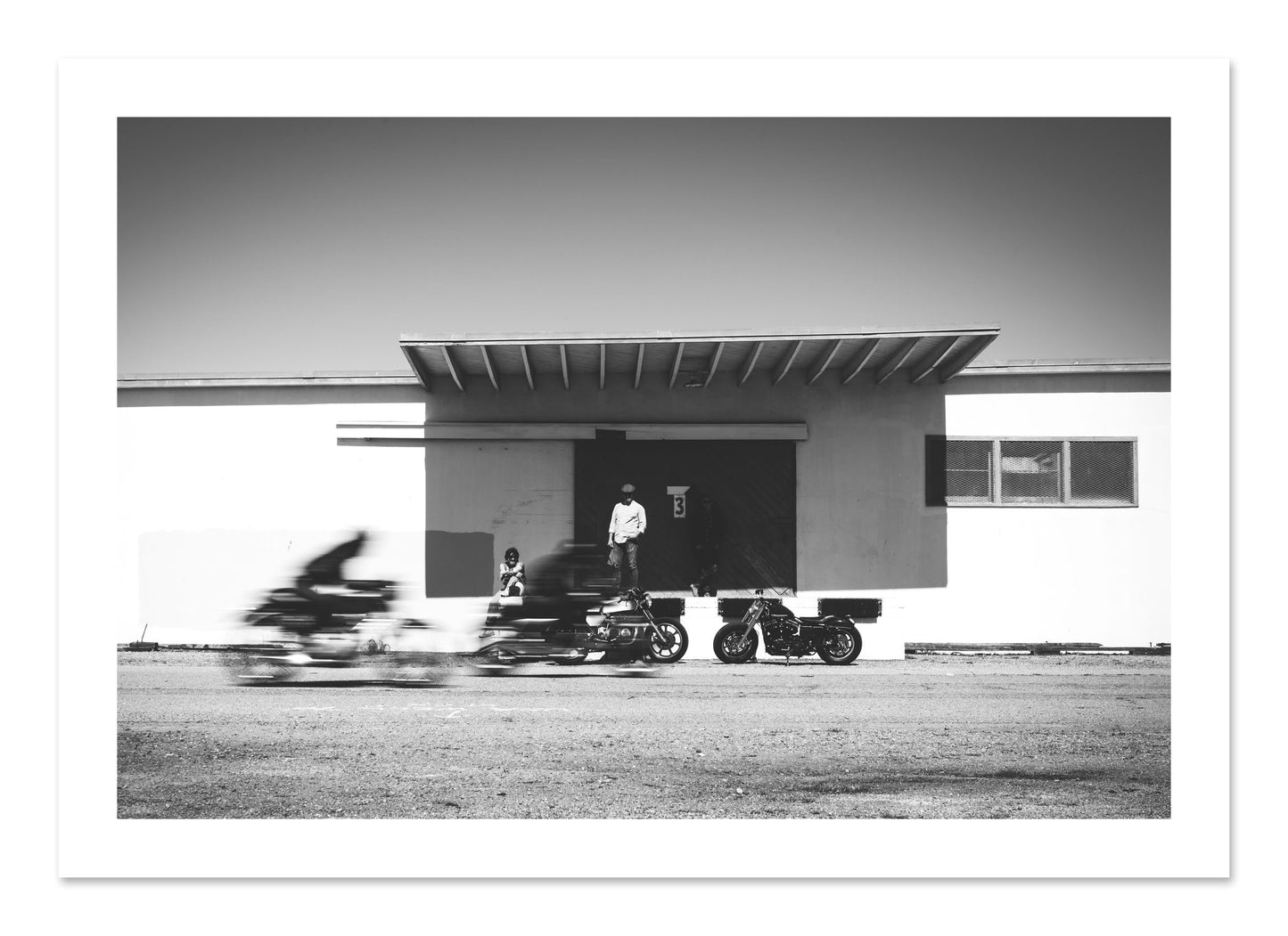Fine art print of Treasure Island Racing by Dylan Ozanich, unframed