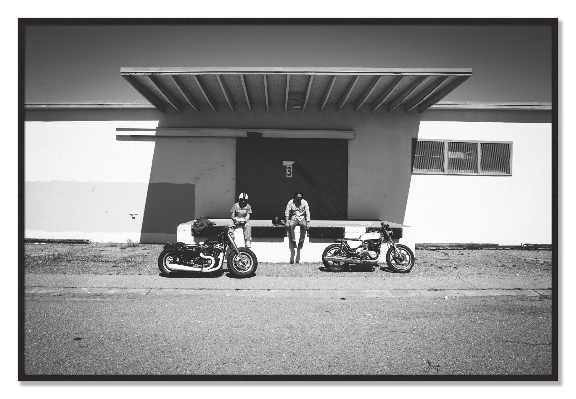 Framed photograph of Treasure Island Riding by Dylan Ozanich, Black Walnut frame, Full Bleed