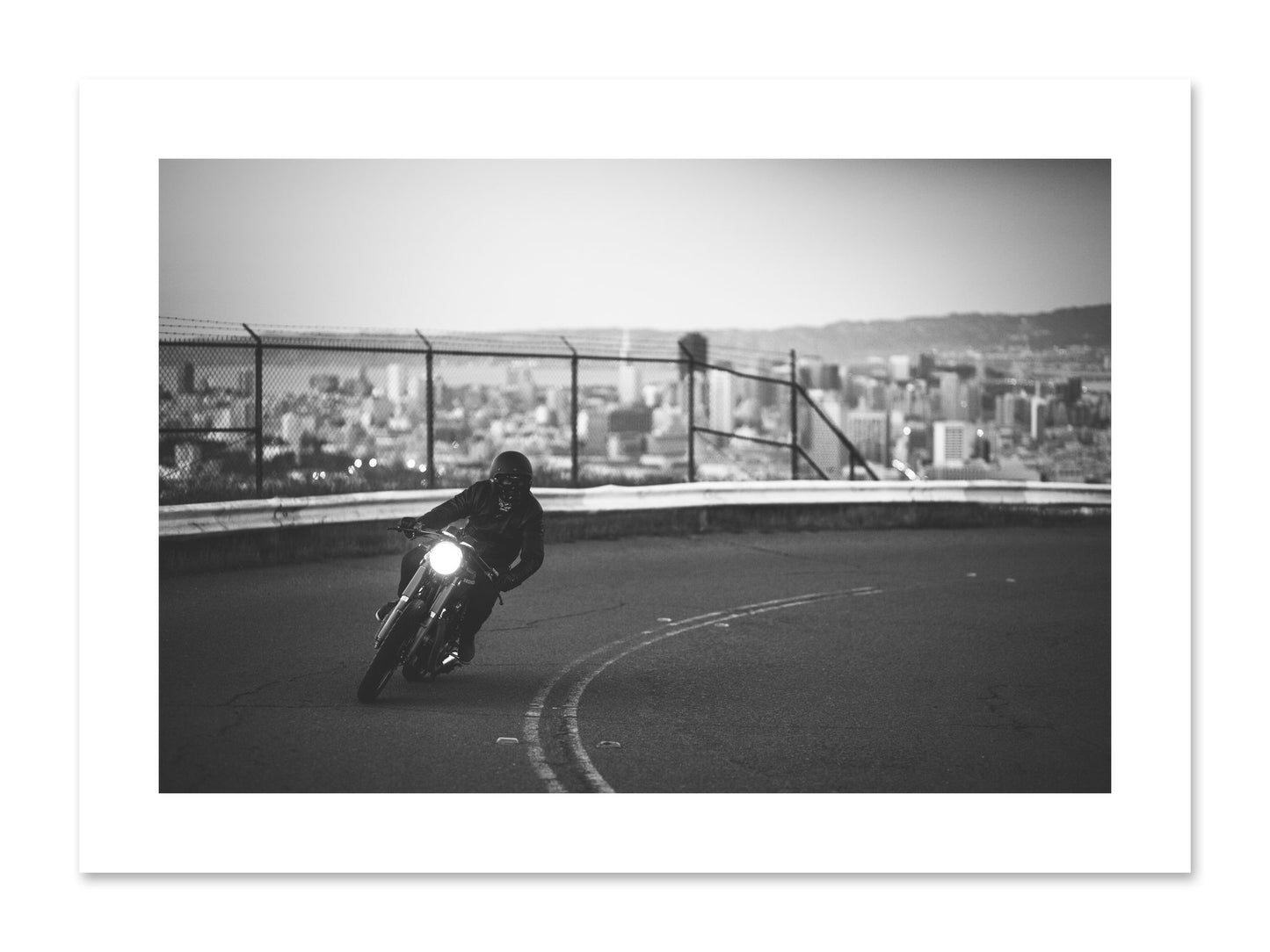 Fine art print of Twin Peaks by Dylan Ozanich, unframed