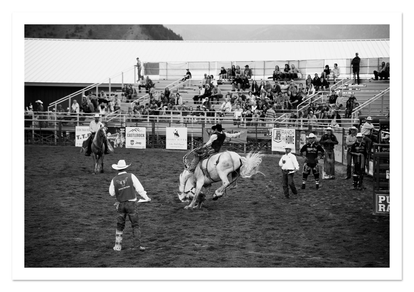 Fine art print of United States Rodeo by Dylan Ozanich, unframed