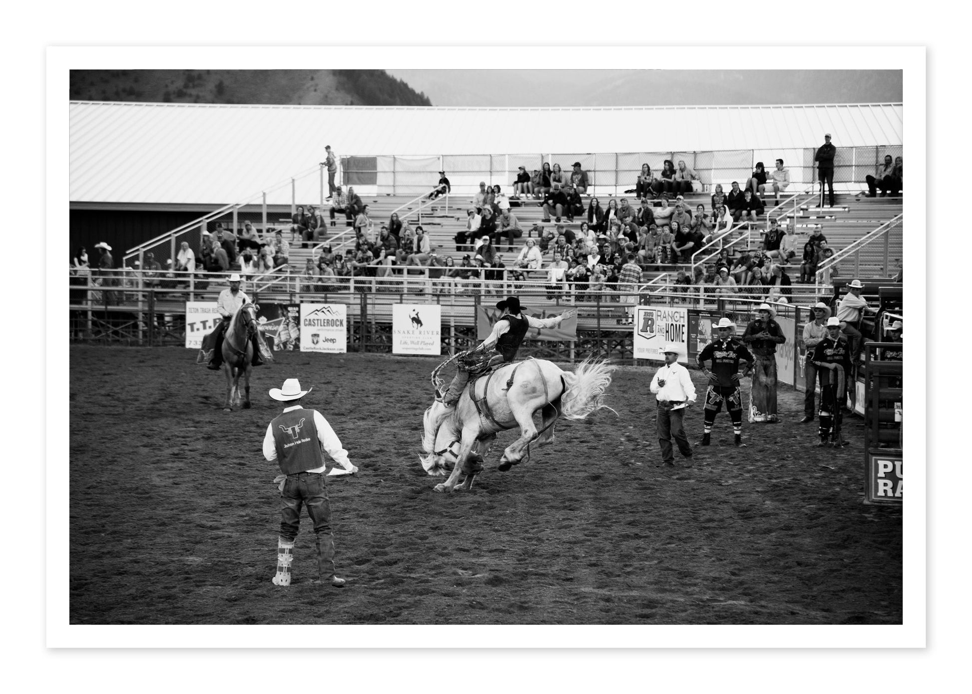 Fine art print of United States Rodeo by Dylan Ozanich, unframed