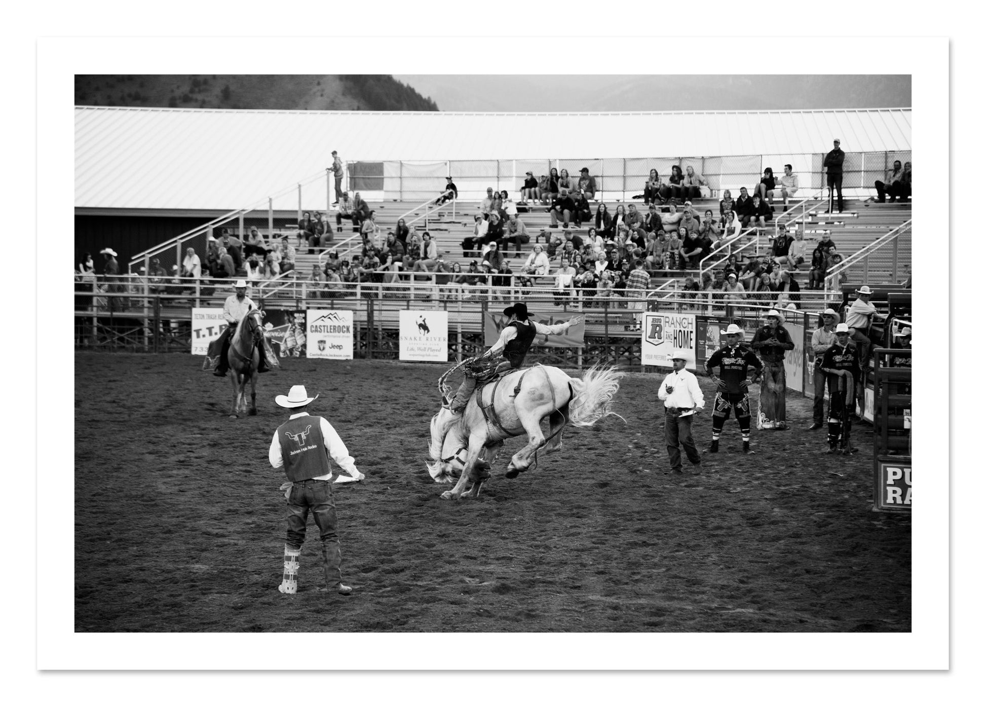 Fine art print of United States Rodeo by Dylan Ozanich, unframed