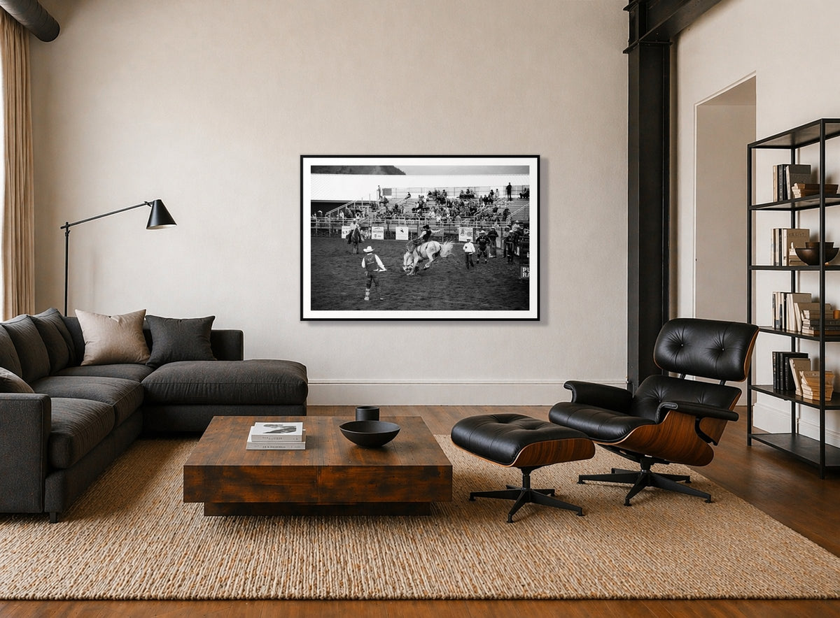 United States Rodeo in a room