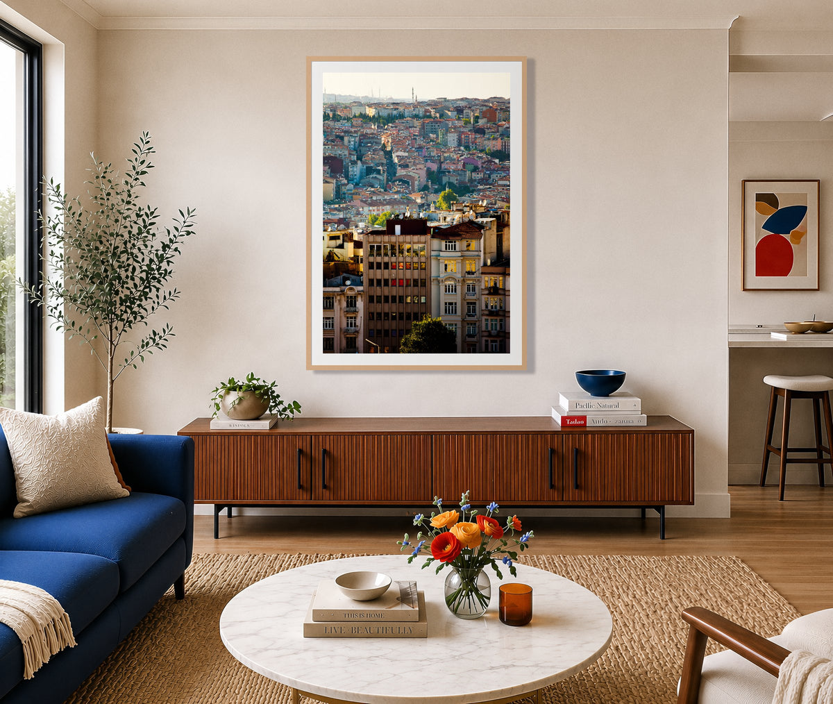 Urban Color in a room