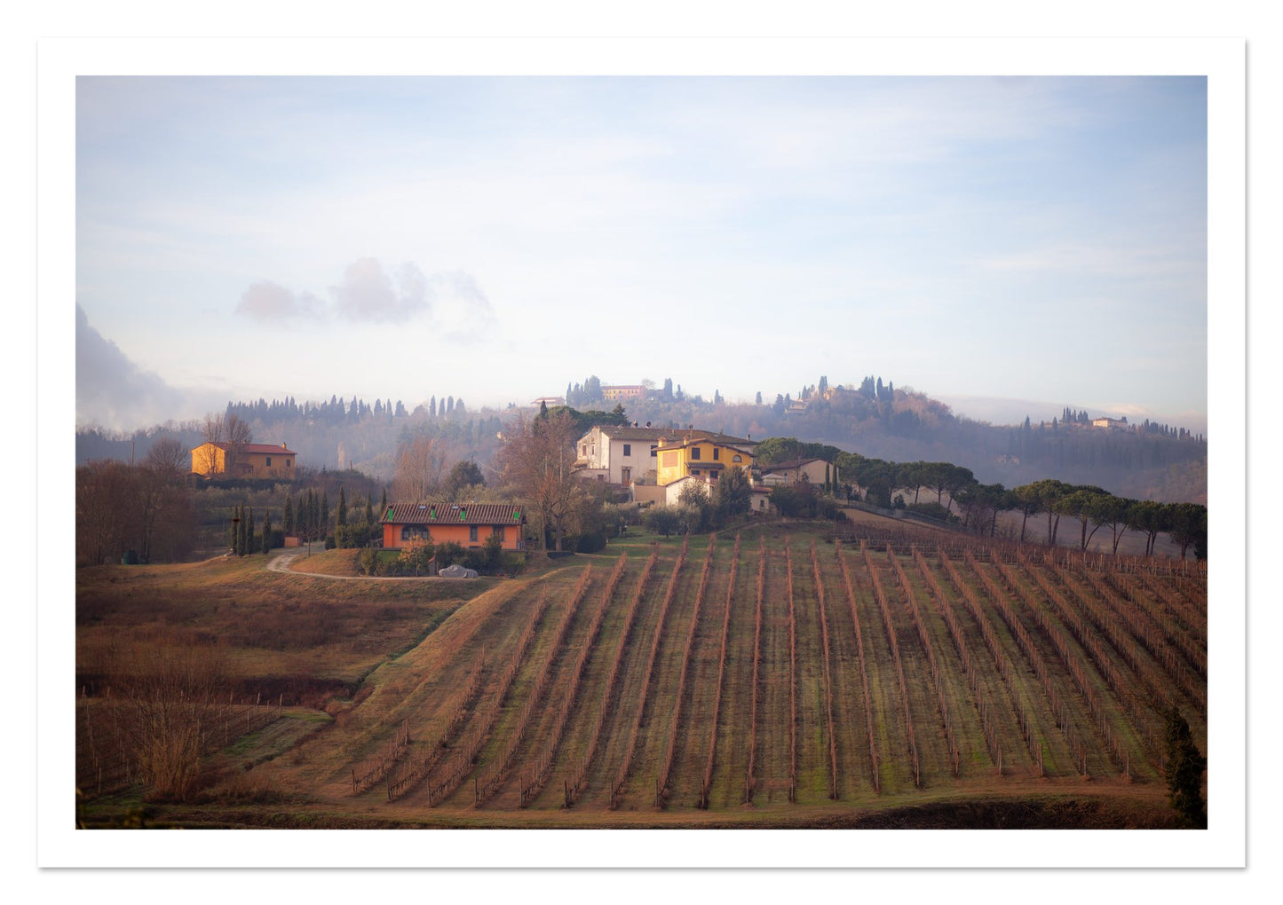 Fine art print of Villa by Dylan Ozanich, unframed