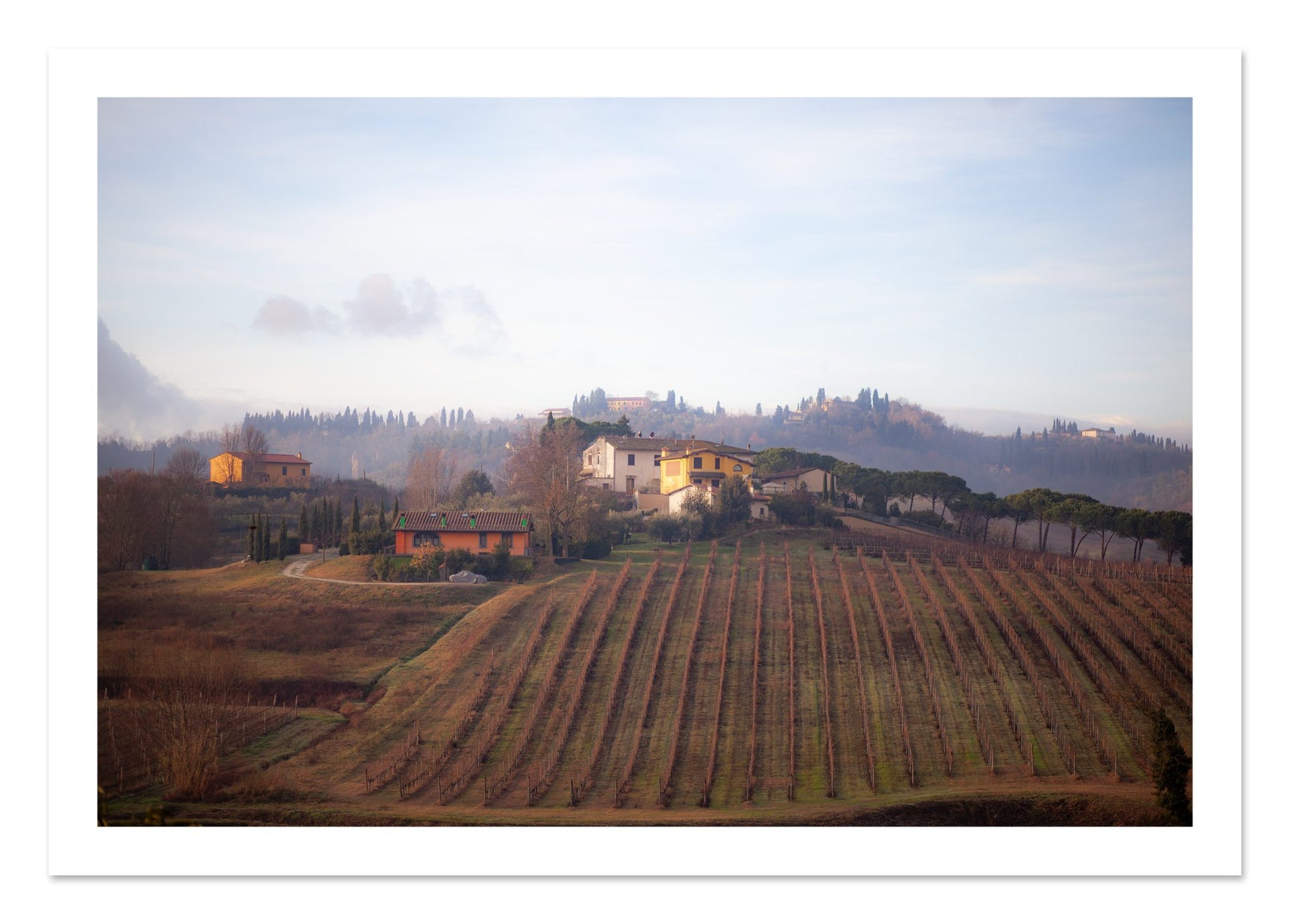 Fine art print of Villa by Dylan Ozanich, unframed