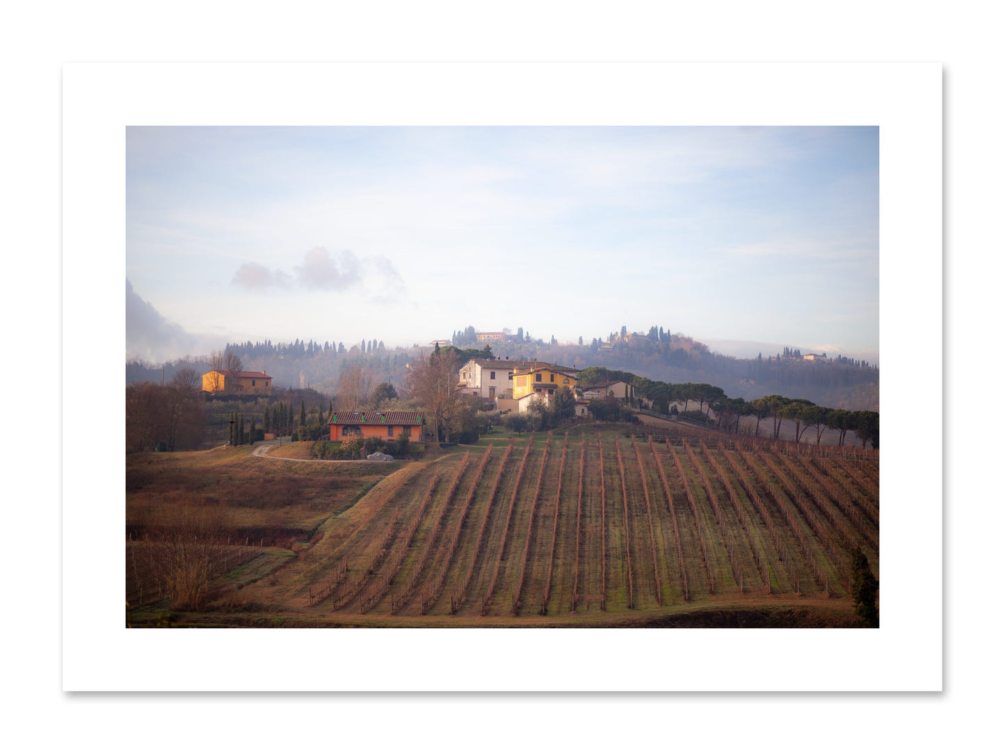 Fine art print of Villa by Dylan Ozanich, unframed