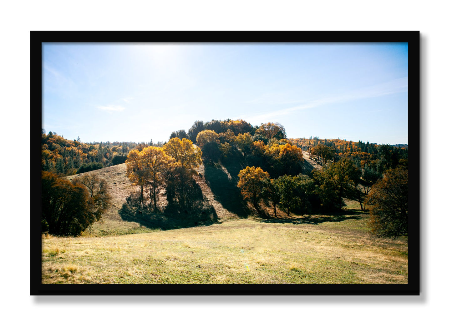 Framed photograph of Where IGrew Up by Dylan Ozanich, Black frame, Full Bleed
