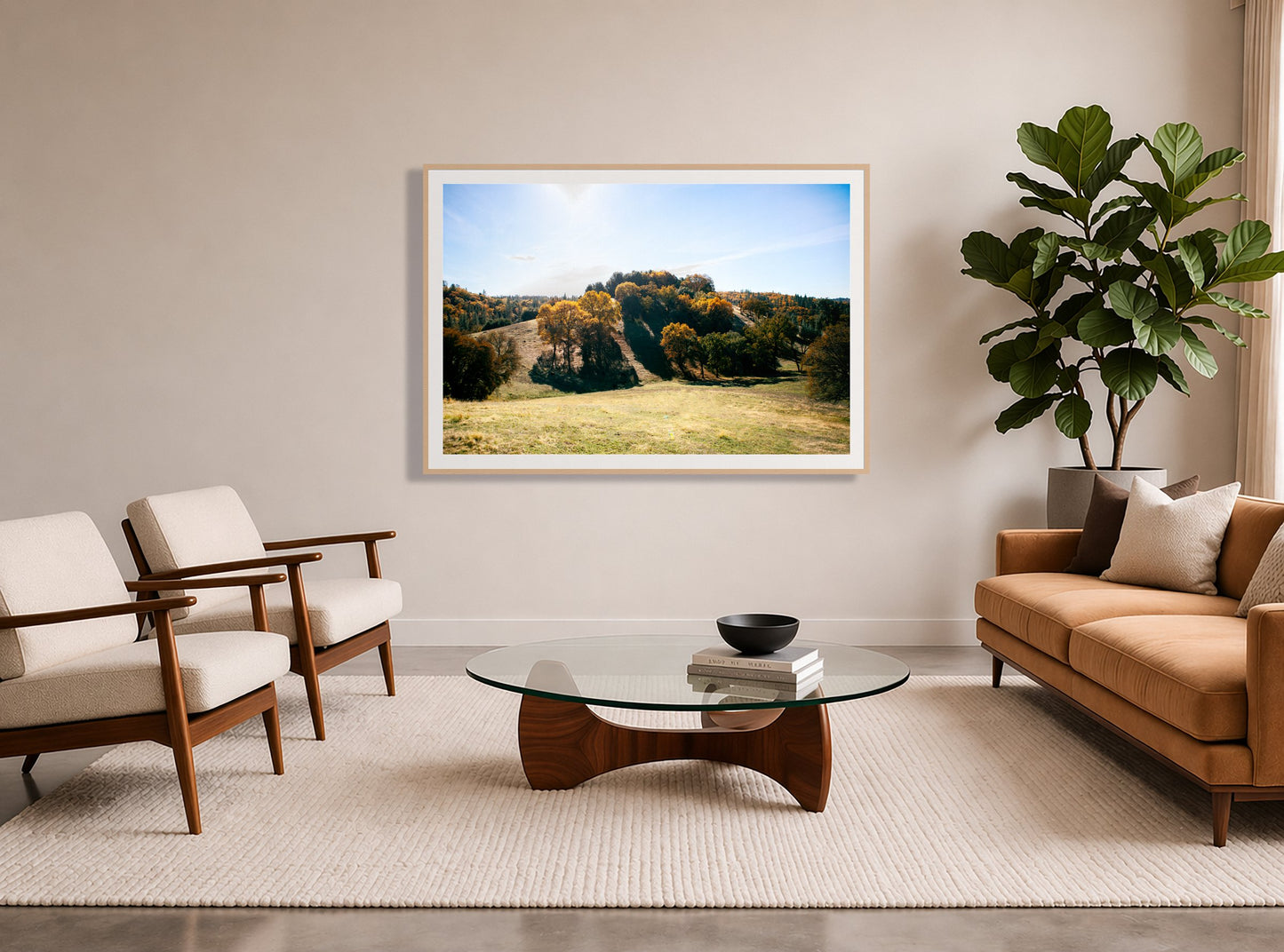 Framed photograph of Where IGrew Up by Dylan Ozanich displayed on a wall