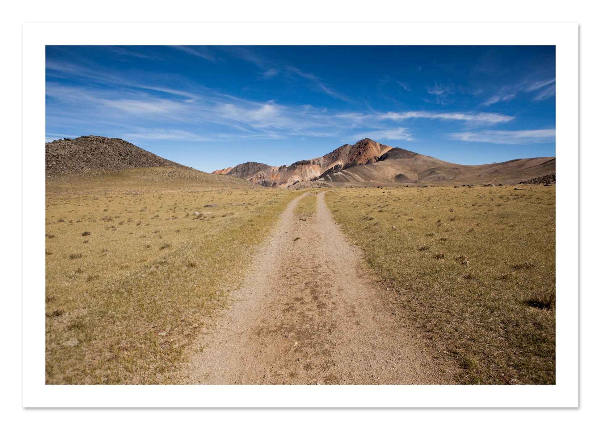 Fine art print of White Mountain by Dylan Ozanich, unframed