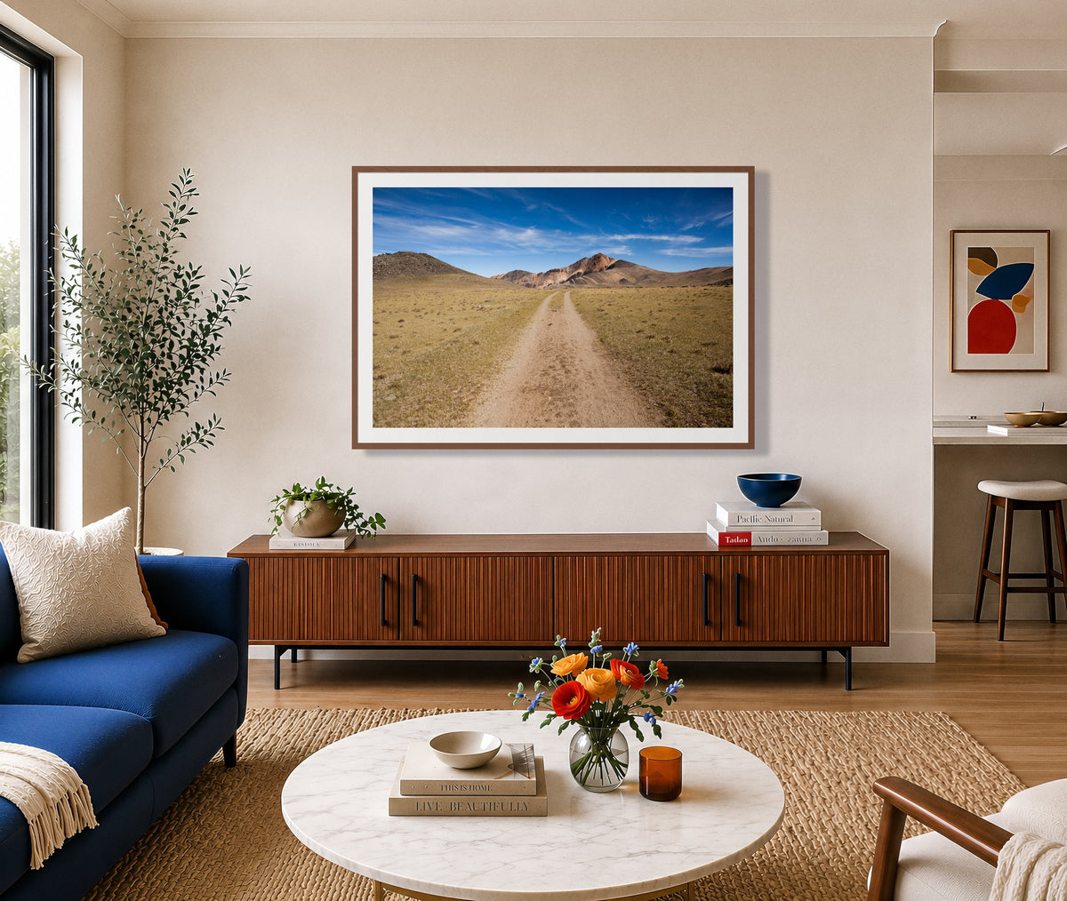 White Mountain in a room