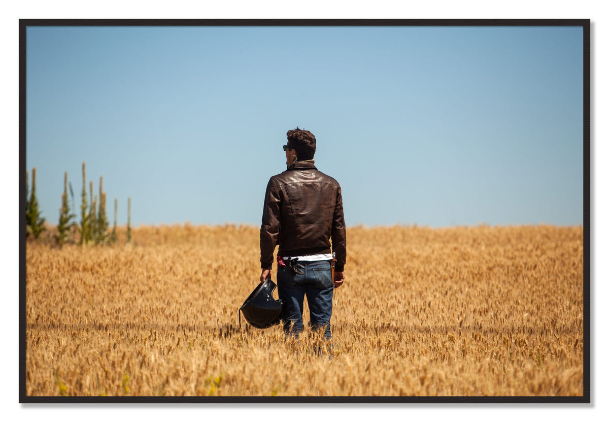 Wonderlust by Dylan Ozanich, 40×60 Full Bleed Print in a Black Walnut frame