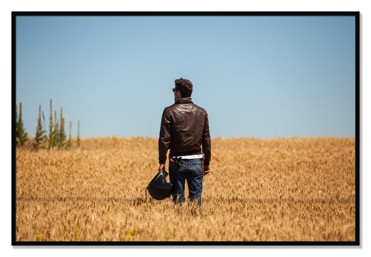 Wonderlust by Dylan Ozanich, 40×60 Full Bleed Print in a Black frame