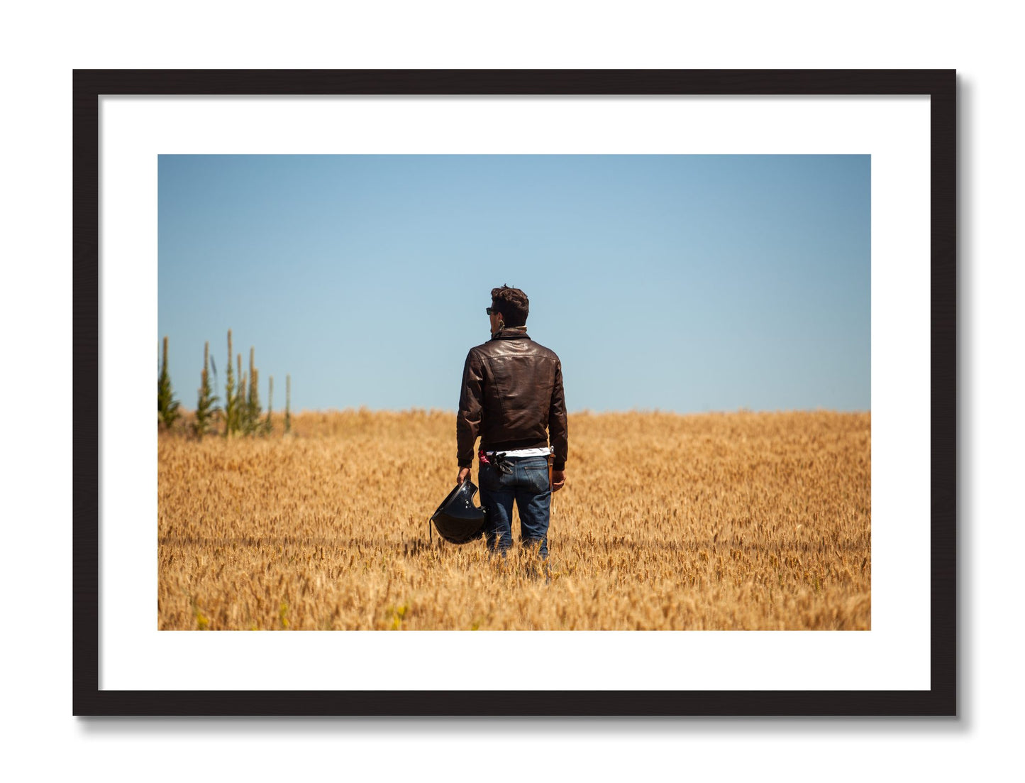 Framed photograph of Wonderlust by Dylan Ozanich, Black frame, Borders