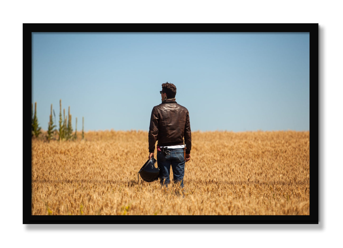Framed photograph of Wonderlust by Dylan Ozanich, Black frame, Full Bleed