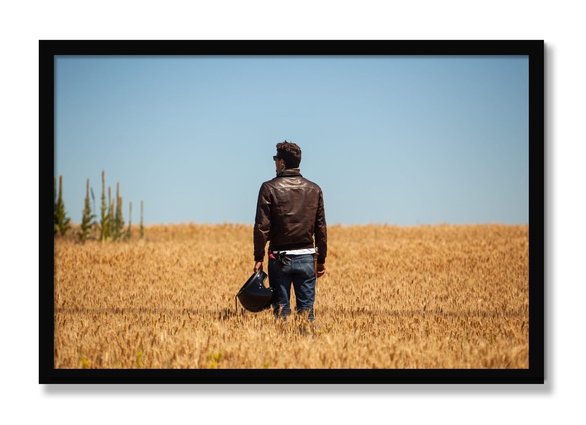 Framed photograph of Wonderlust by Dylan Ozanich, Black frame, Full Bleed