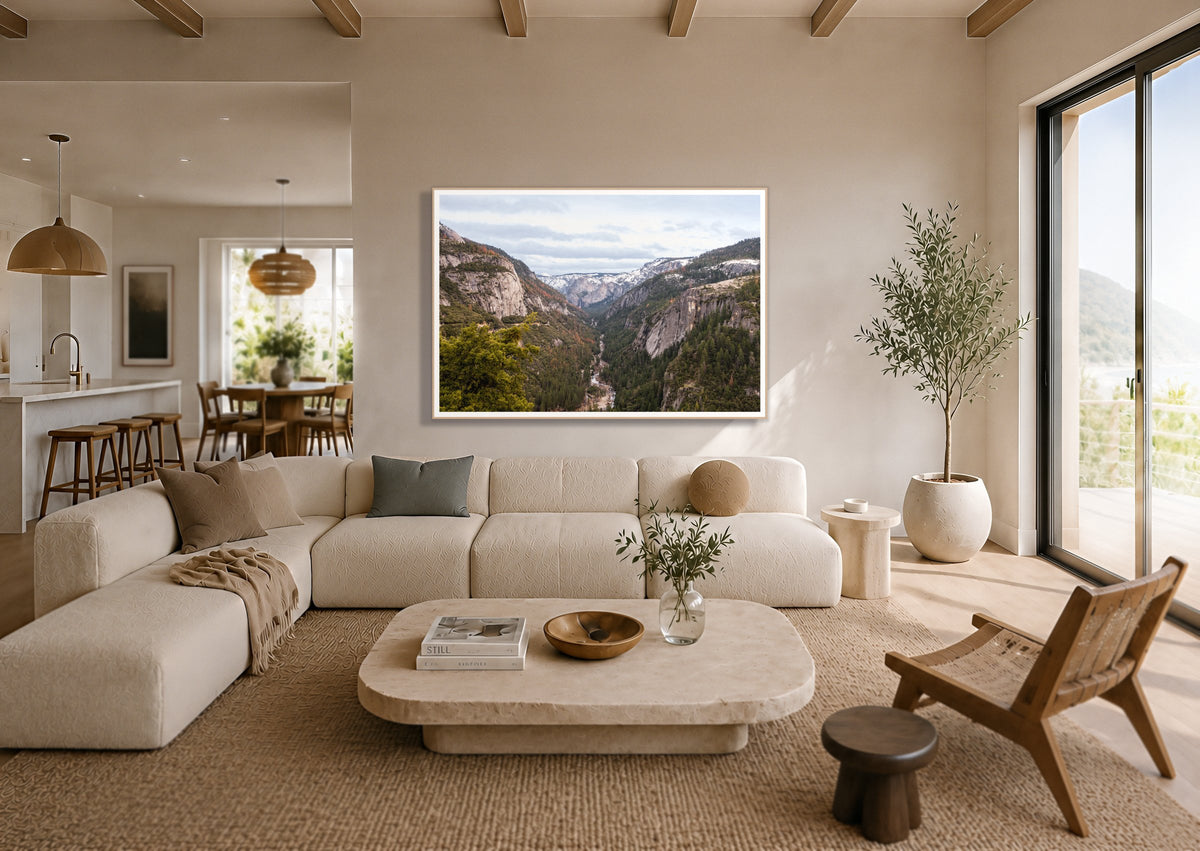 Yosemite Valley in a room