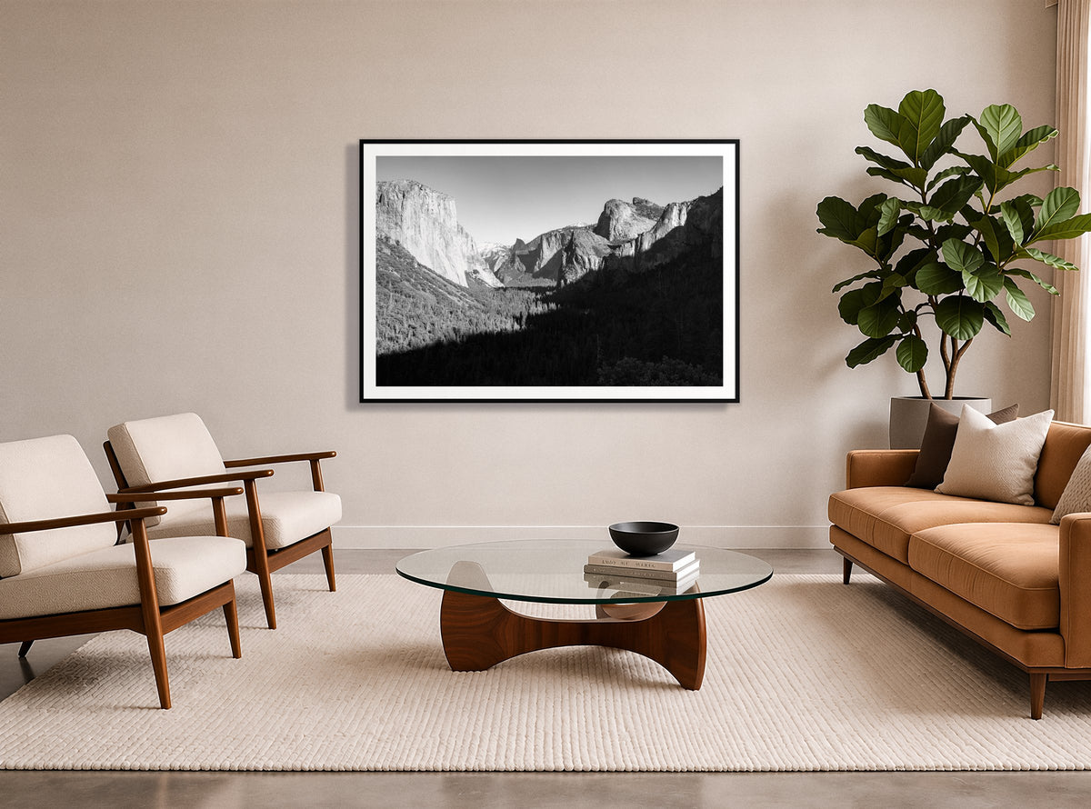 Yosemite in a room